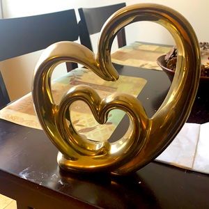 Home Decor Heart statue.
